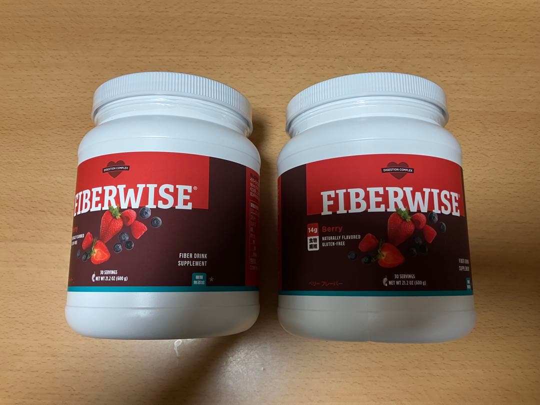 【新品未開封】ファイバーワイズ 糖類無添加 600g×2個セット