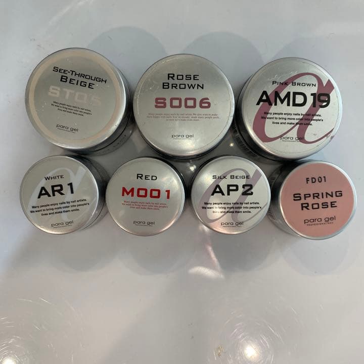 para gelカラージェルセット