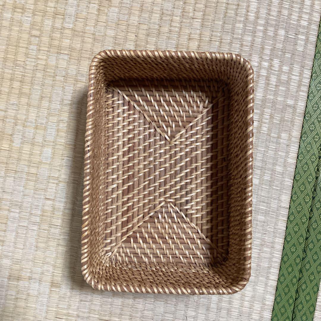 無印良品　重なるラタン　6個セット　まとめ売り