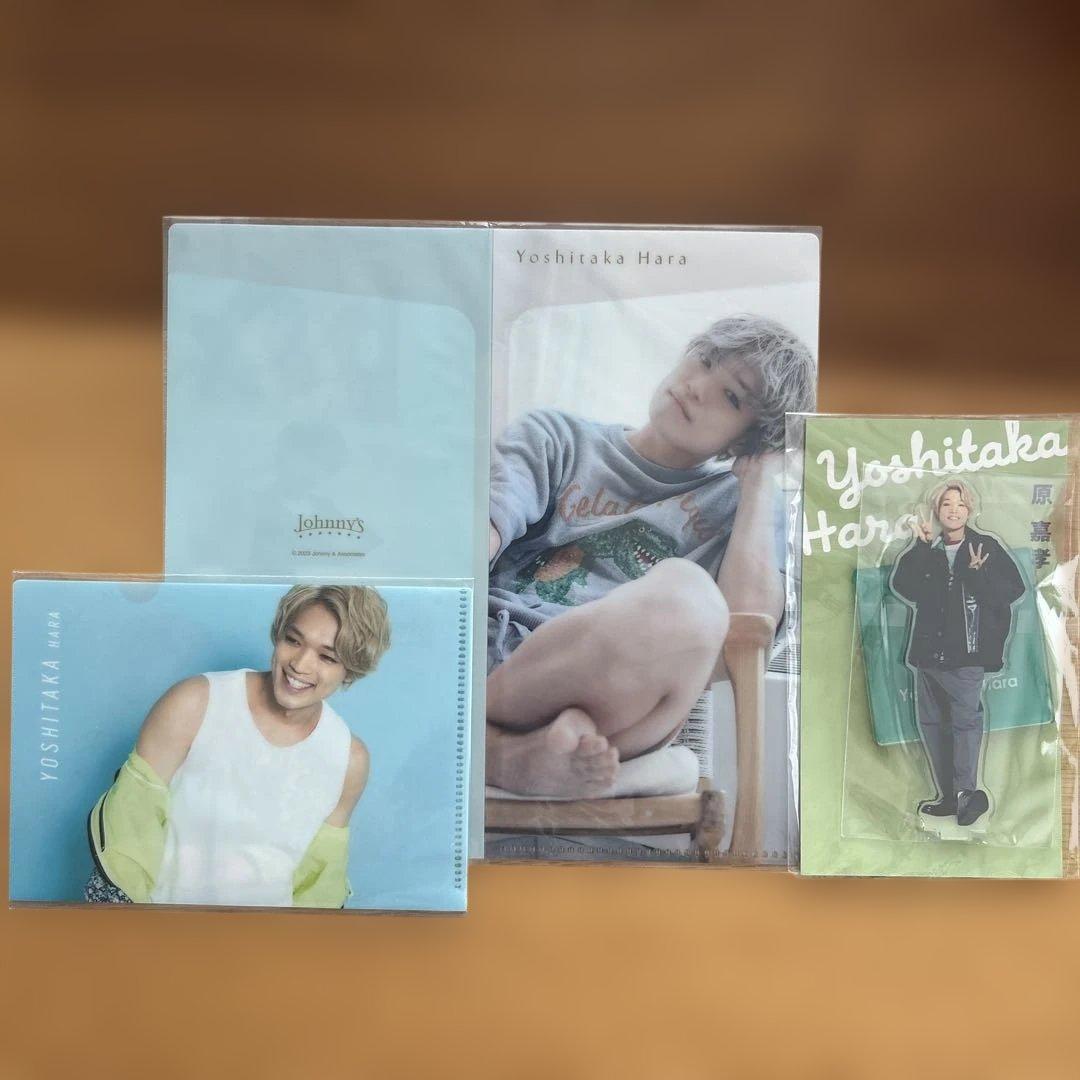 原嘉孝　チケットファイル　ミニクリアファイル　アクリルスタンド