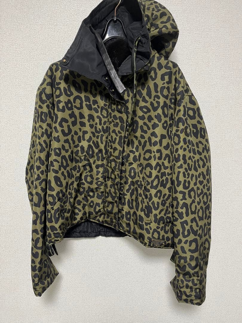 prada レオパードジャケット　サイズ40