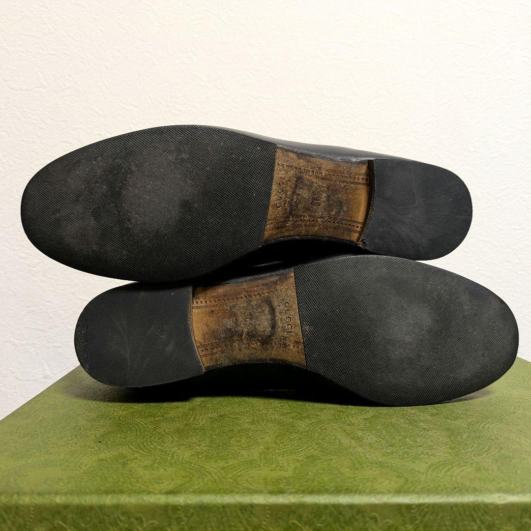 GUCCI　ホースビットローファー　ヨルダーン　黒　36　1/2