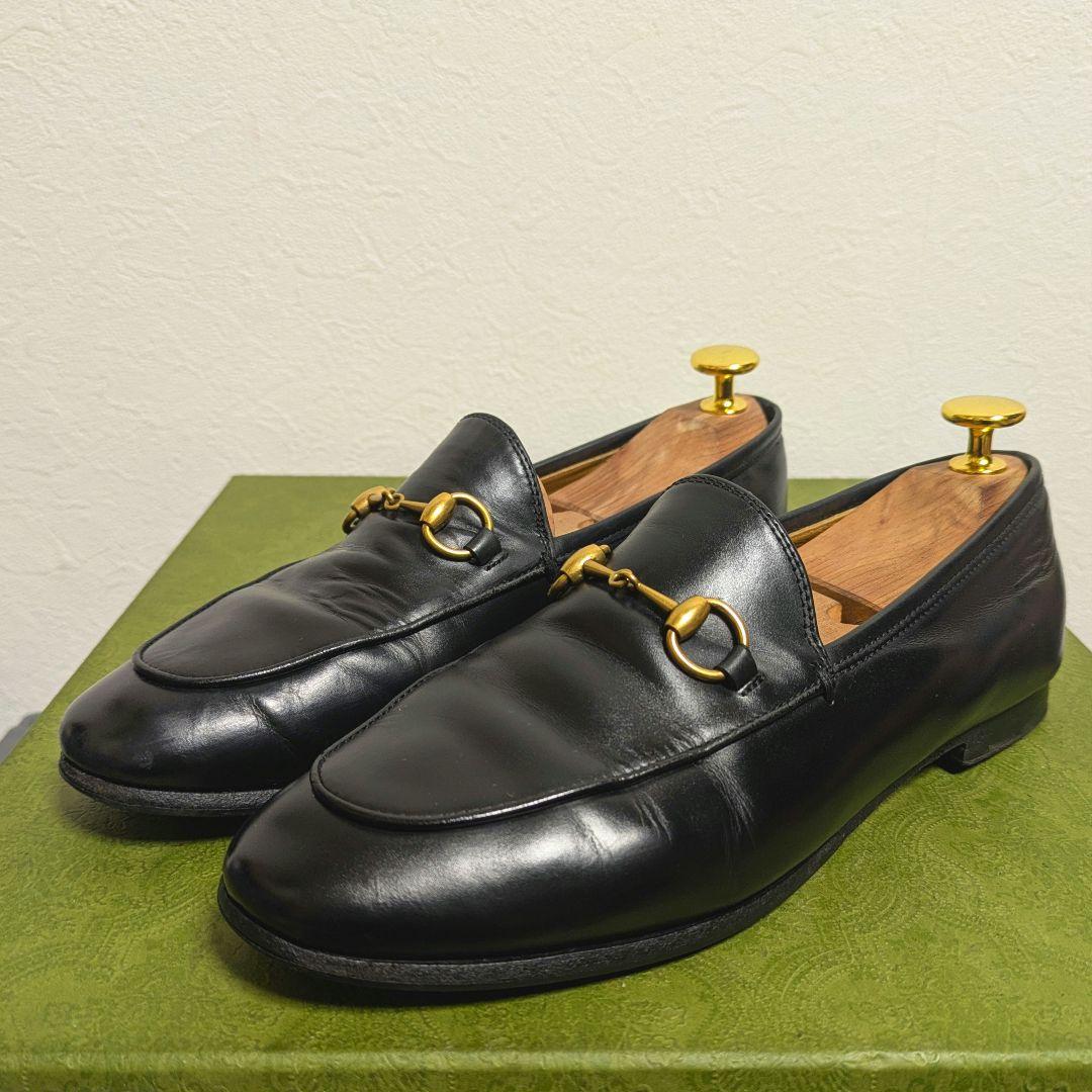 GUCCI　ホースビットローファー　ヨルダーン　黒　36　1/2