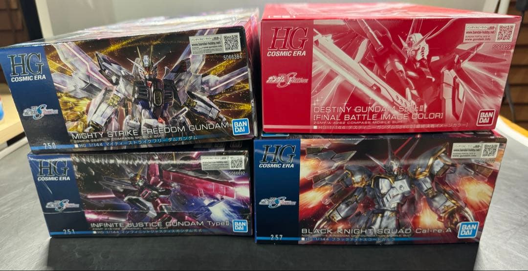 HG　SEED系ガンプラ　まとめ売り