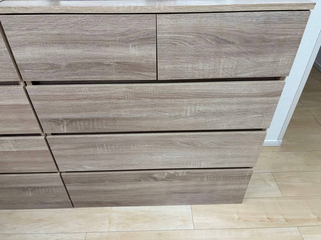 airmamアイリスオーヤマ　ウッドチェスト　ライトナチュラル　2個