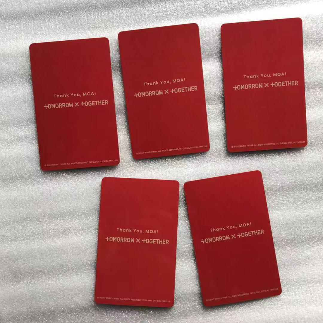 TXT FC特典 MOAZONE 日本 ペンミ 限定 トレカ 5枚