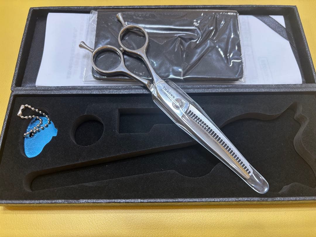 トラックスシザー　セニングシザー(すきバサミ) 左利き用