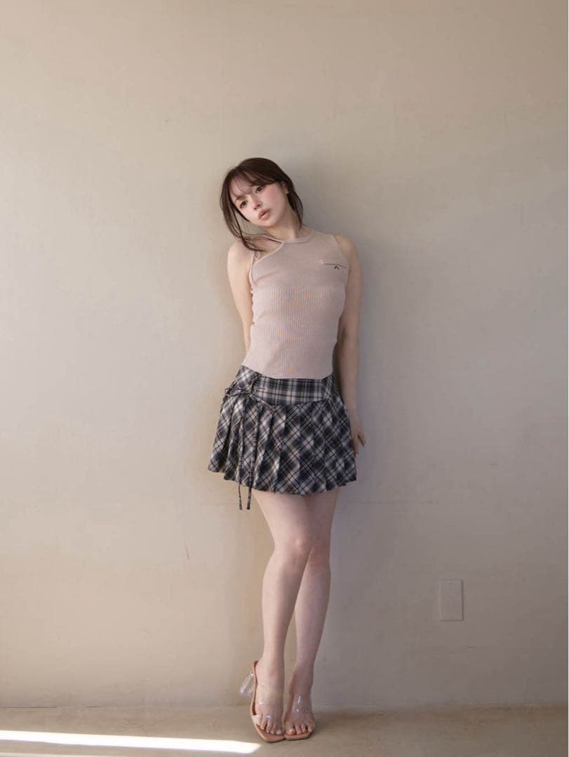 andmary Jade highwaist mini skirt Mサイズ