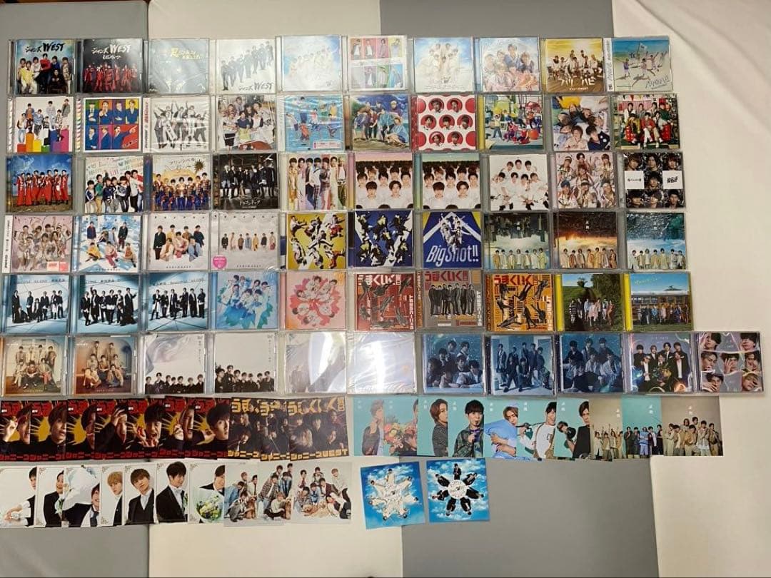 WEST. 歴代シングルCD 61枚まとめ売り