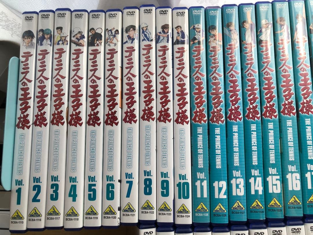 テニスの王子様 DVD 全45巻 ファンディスク 劇場版の47枚セット