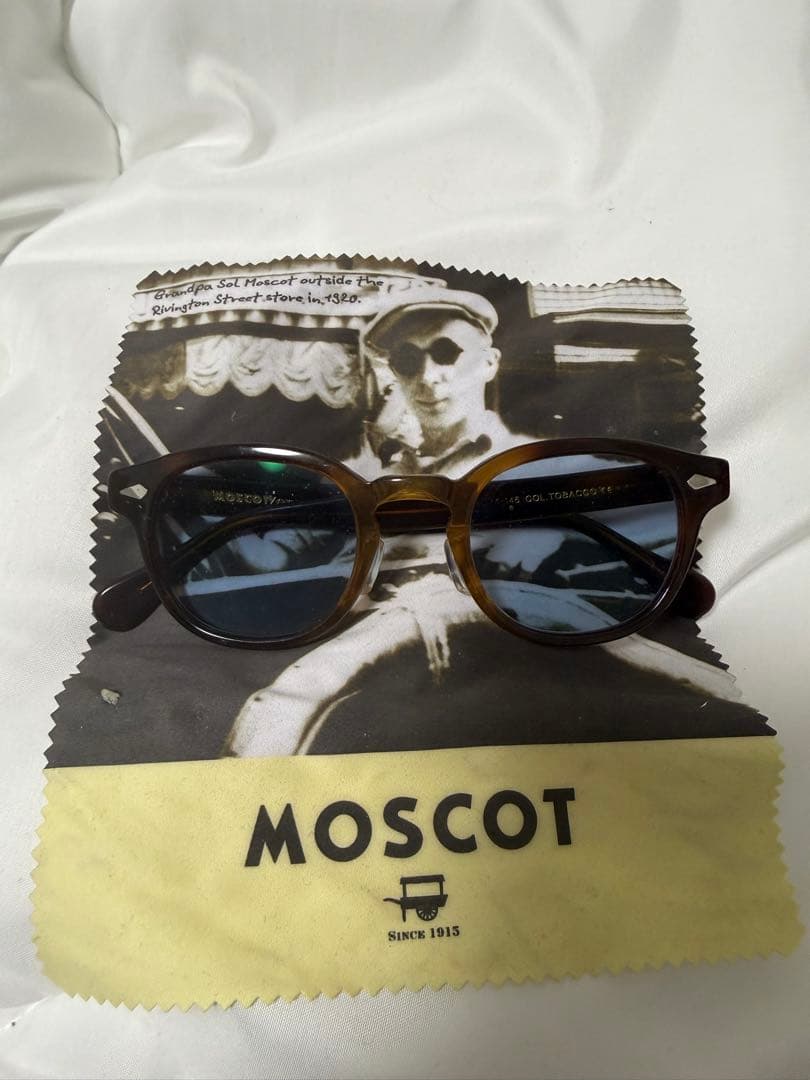 MOSCOT ブラウンフレーム サングラス