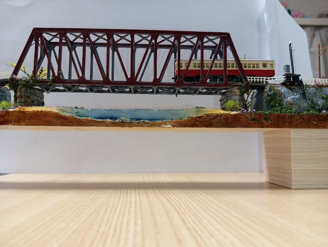Nゲージ 鉄道模型ジオラマ（車両付き）その3