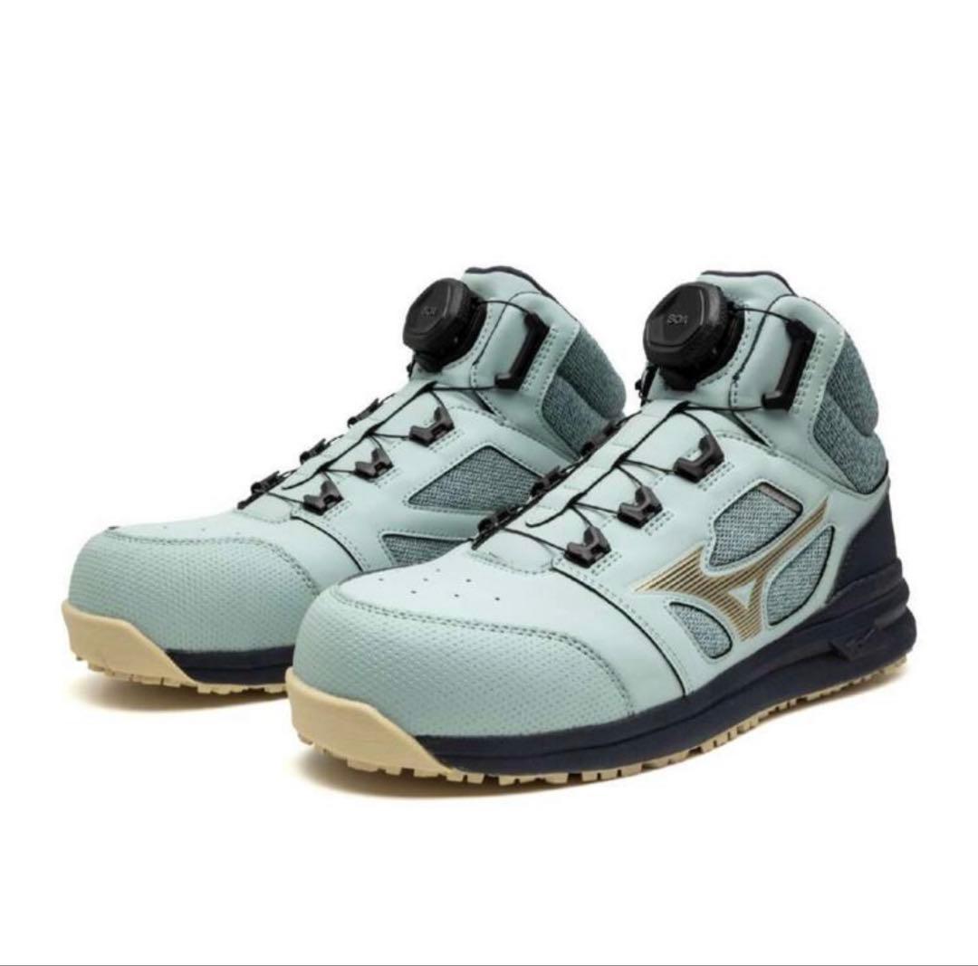 ミズノ　ALMIGHTY LS1 73M BOA LTD 安全靴 限定カラ-