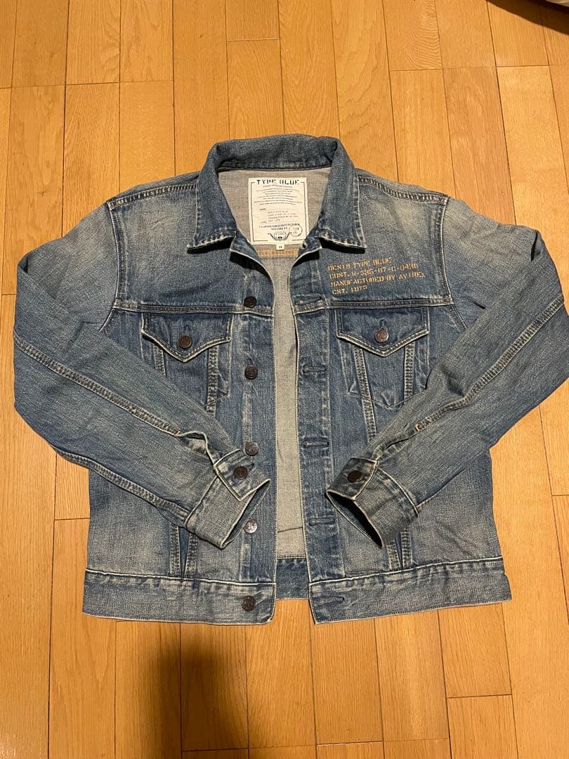 AVIREX デニムジャケット Mサイズ