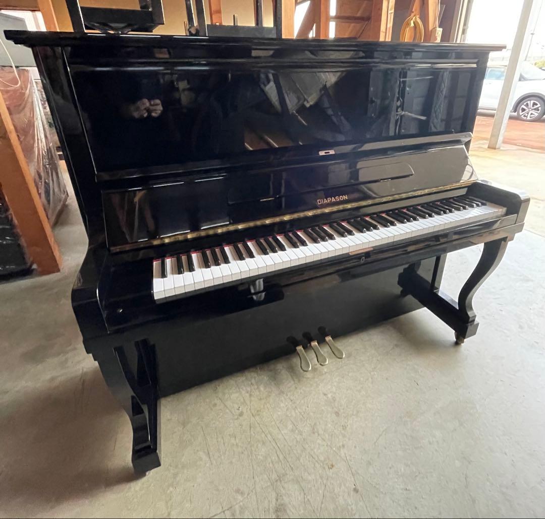 DIAPASON アップライトピアノ 88鍵 黒