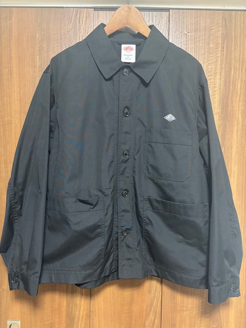 DANTON ダントン BACK LOGO カバーオール コーチジャケット
