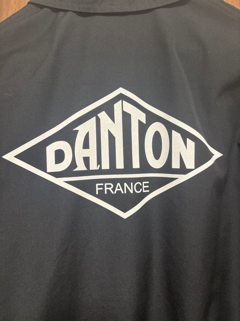 DANTON ダントン BACK LOGO カバーオール コーチジャケット