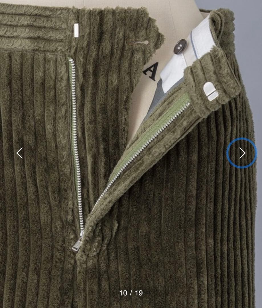 新品未使用✴︎BLAMINK コーデュロイストレートパンツ36