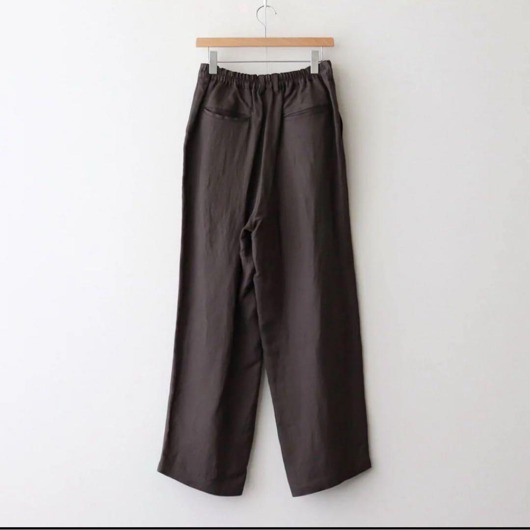 パンツ stein VIS/LI TWILL WIDE EASY TROUSERS