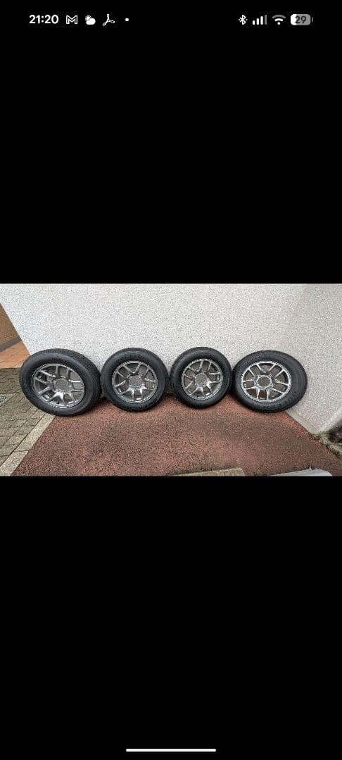 (サブロー ※1本ずつ出品、4本セット) (44km走行) 新車外し