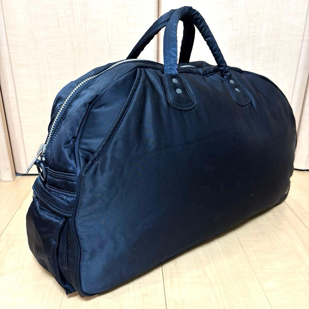 ☆希少☆PORTER ヘッドポーター タンカー ボストンバッグ ネイビー 大容量