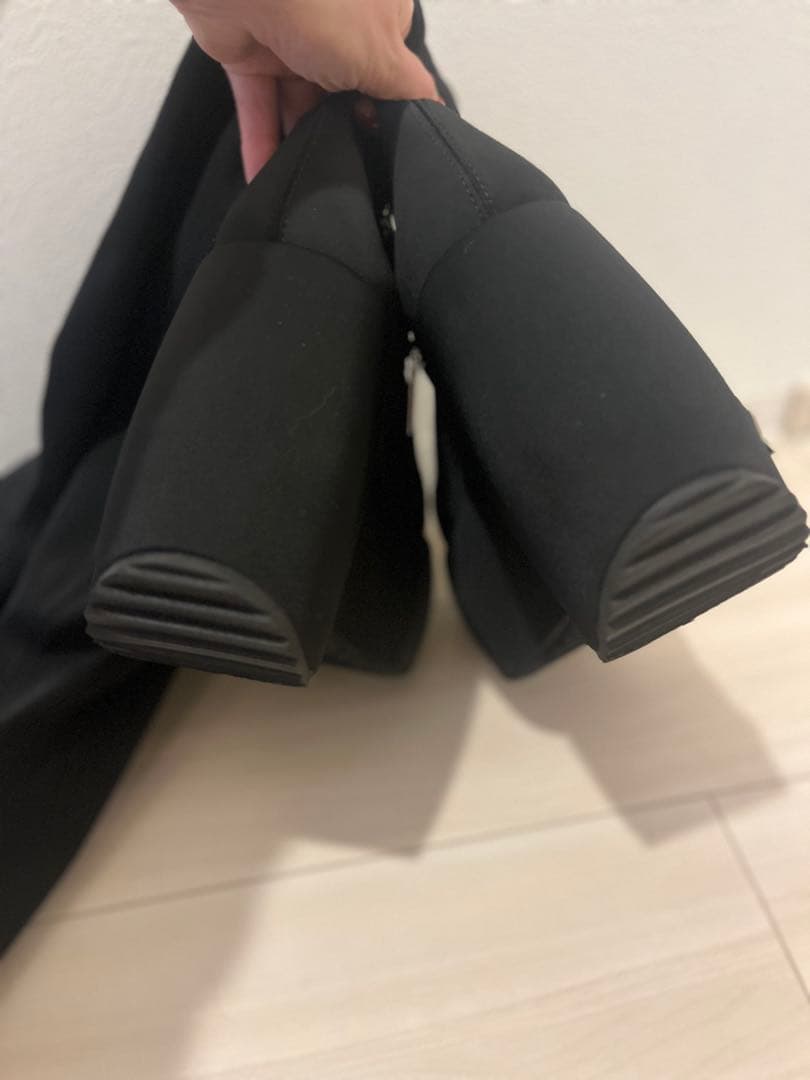 ハ*オ様 yello TOKYO BLACKPLATFORMLONGBOOTS