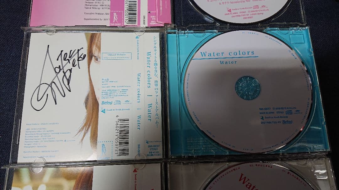 ※超激レア※【Water】CD3枚セット【1枚直筆サイン入り】
