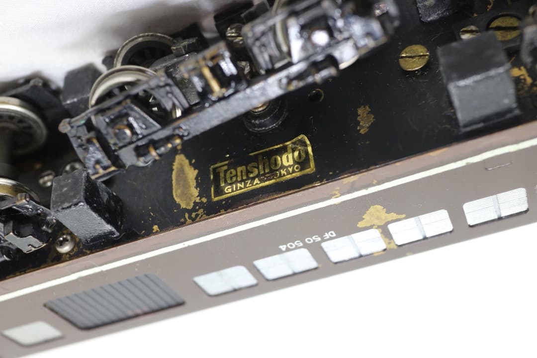 天賞堂 Tenshodo 鉄道模型 HOゲージ DF50 ディーゼル機関車 茶色