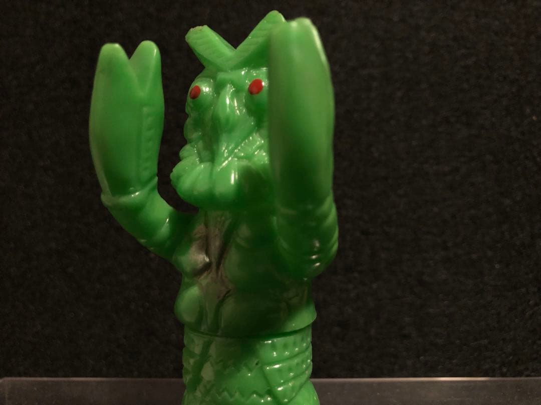 当時物 バルタン星人 ブルマァク ミニソフビ