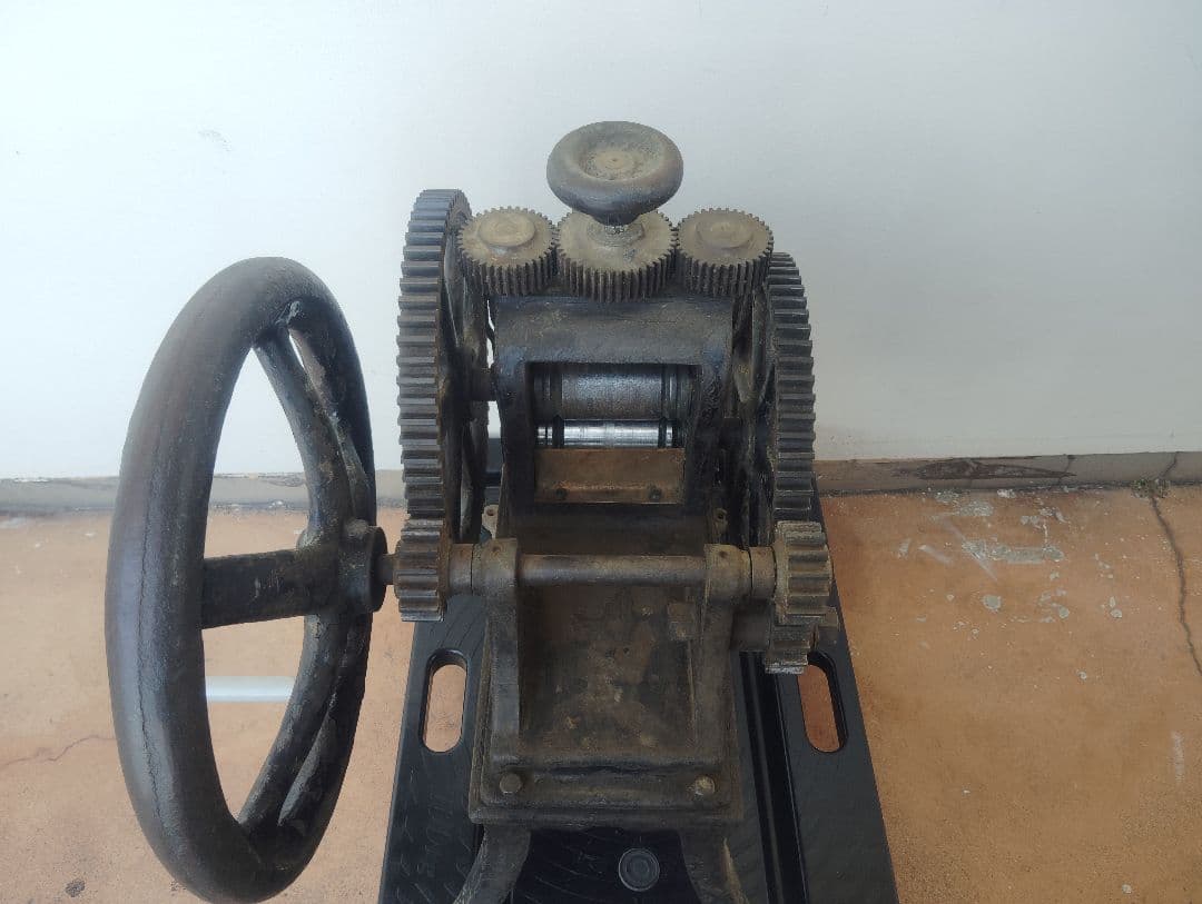 彫金　圧延ローラー