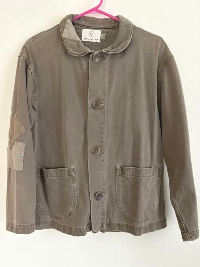 OLDERBROTHER デニム地カーキ ジャケット　beams ビームス