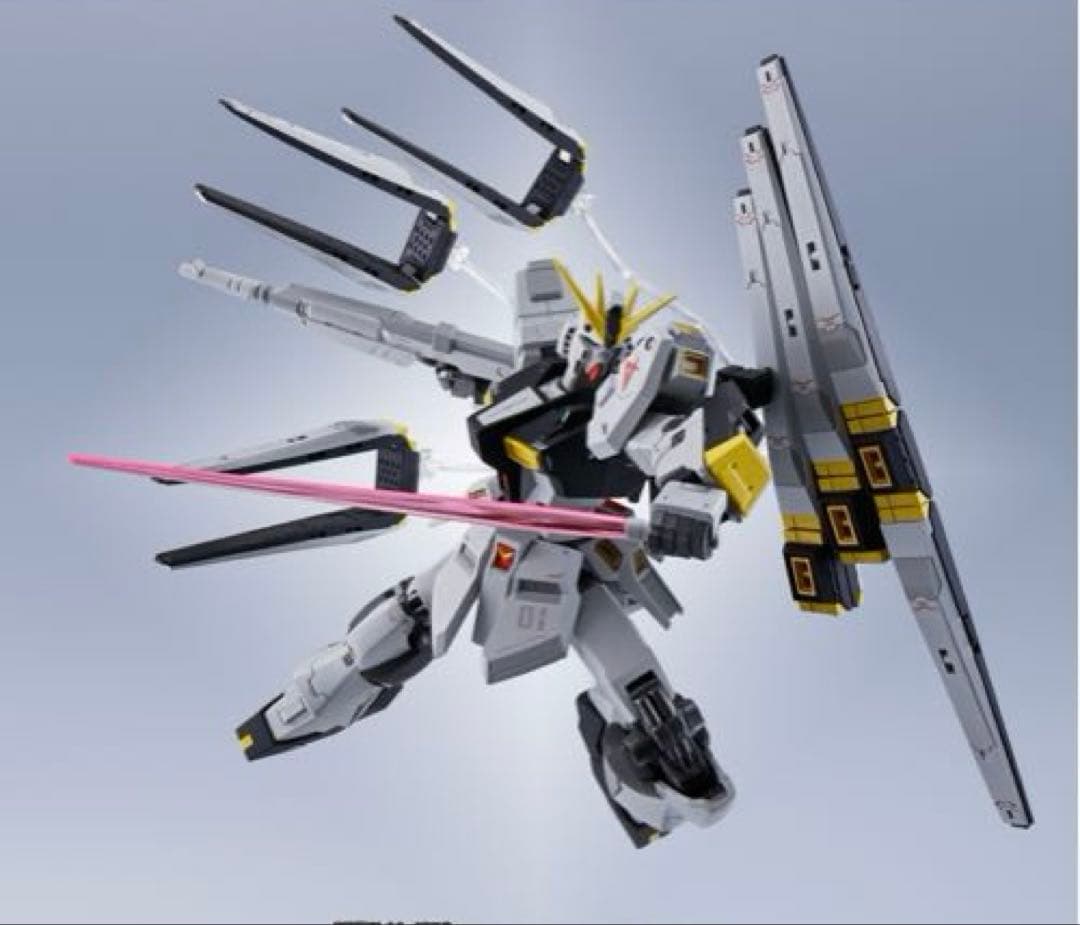 【プレバン限定 】メタルロボット魂 νガンダム(ダブルフィンファンネル装備型)