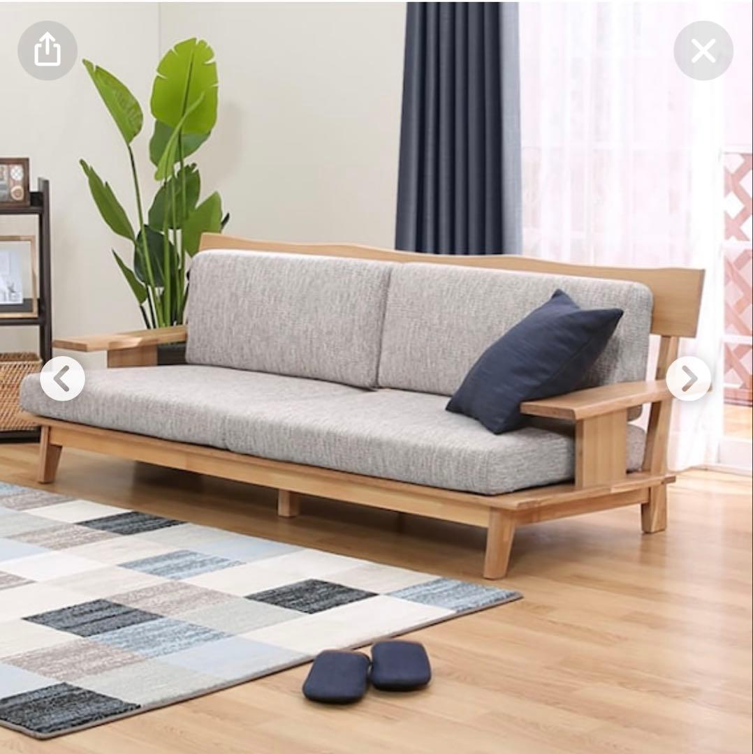 ニトリ　アカツキ　三人掛け用ソファ　カバーのみ　未使用品