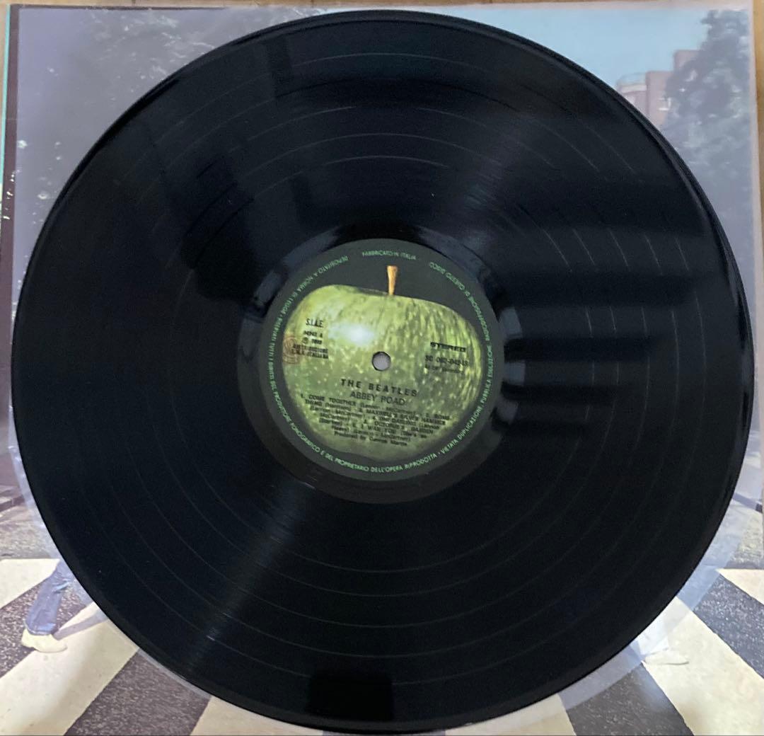 稀少イタリア別カットAbbey Road Beatlesビートルズレコード