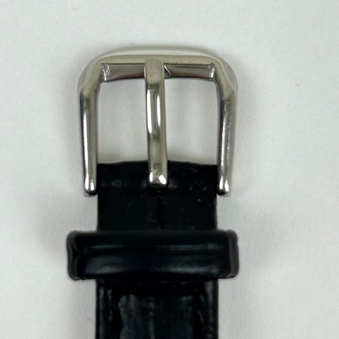 【良品・稼働品】クレドール 14金 ベゼル K14 金色文字盤　新品革ベルト