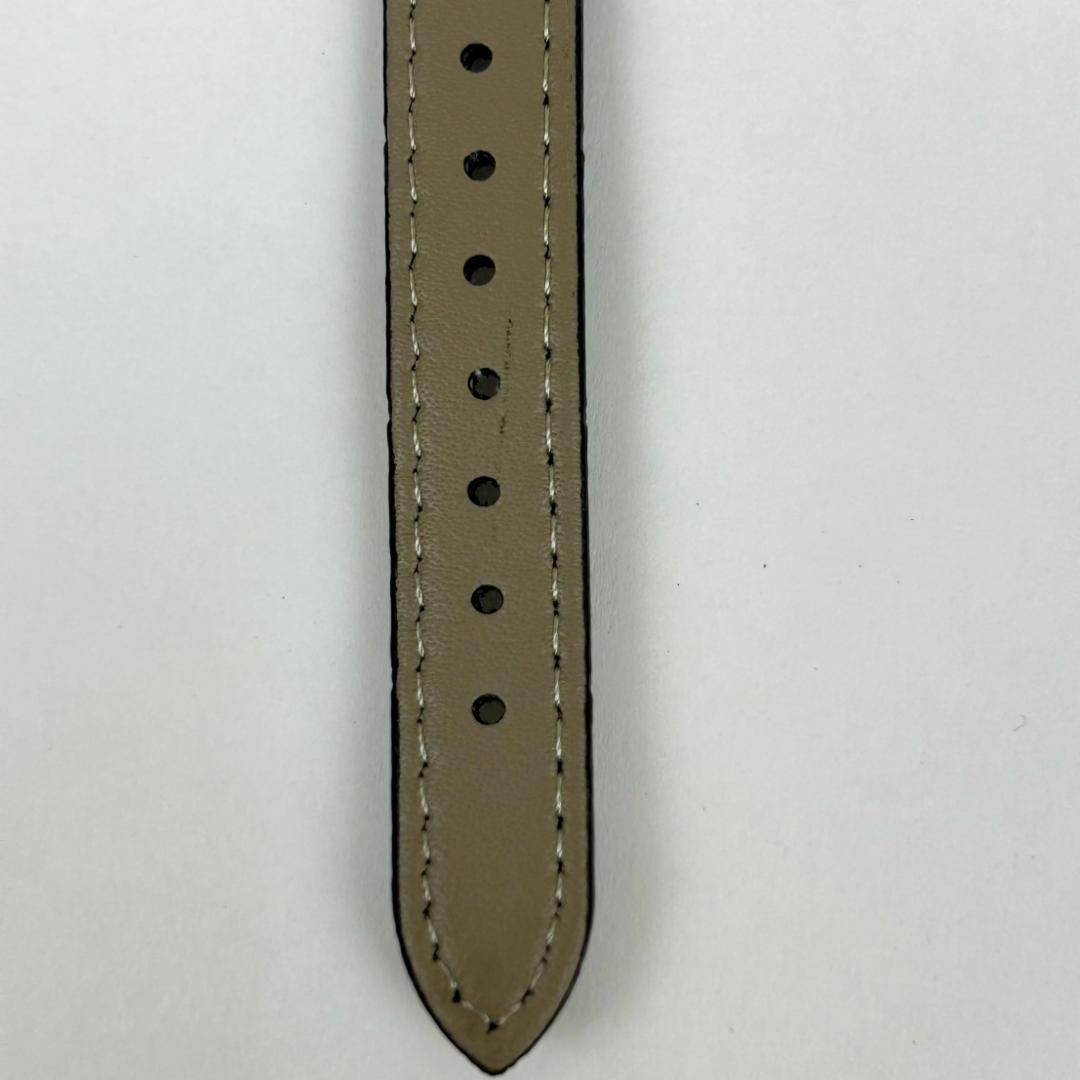 【良品・稼働品】クレドール 14金 ベゼル K14 金色文字盤　新品革ベルト