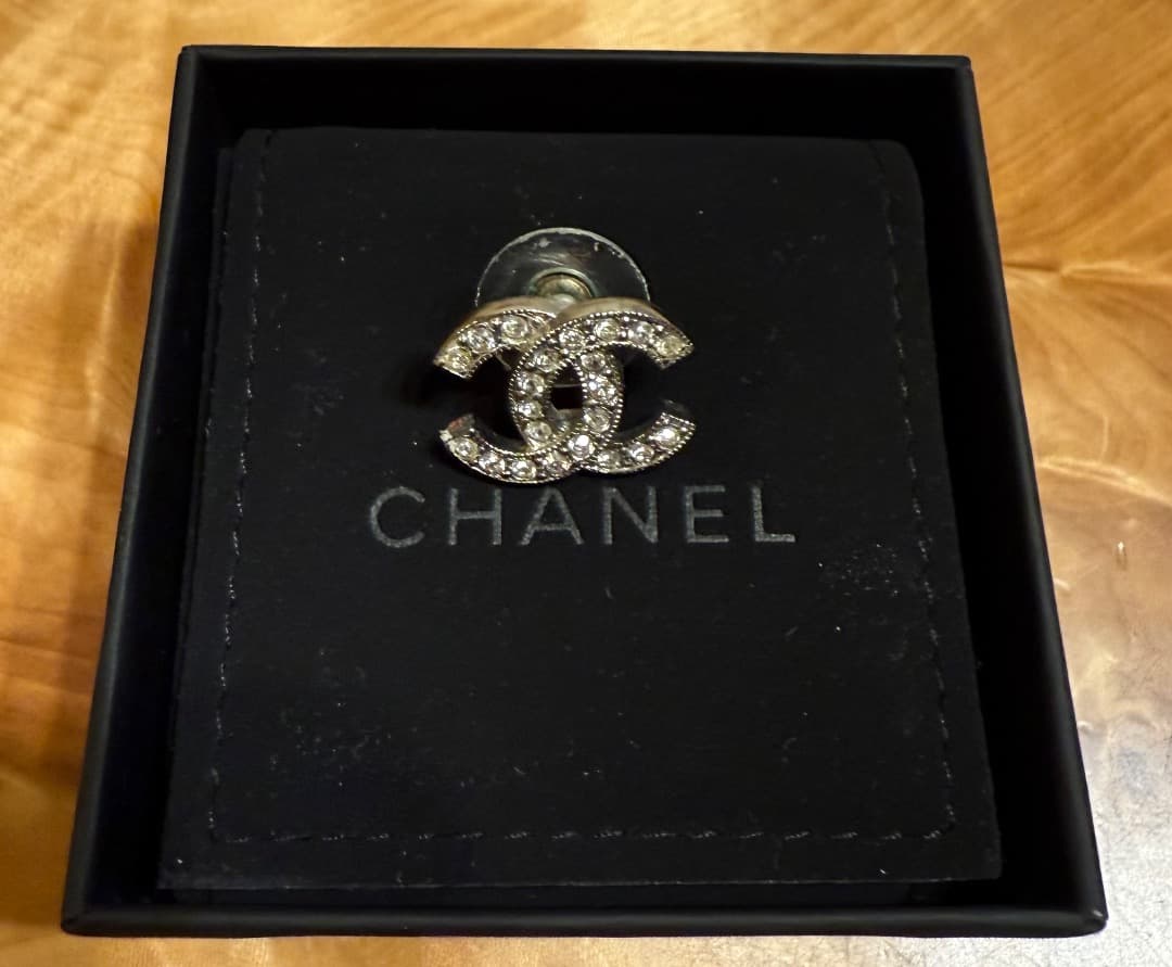 CHANEL cocoマーク ピアス 刻印あり