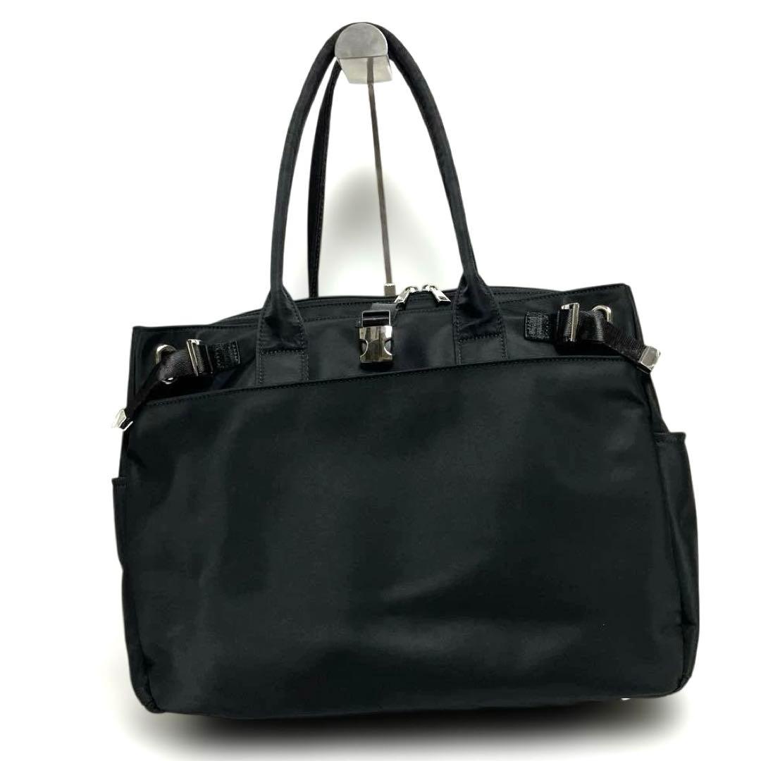 極美品 セレーンエテール PASSION40 BLACK トートバッグ