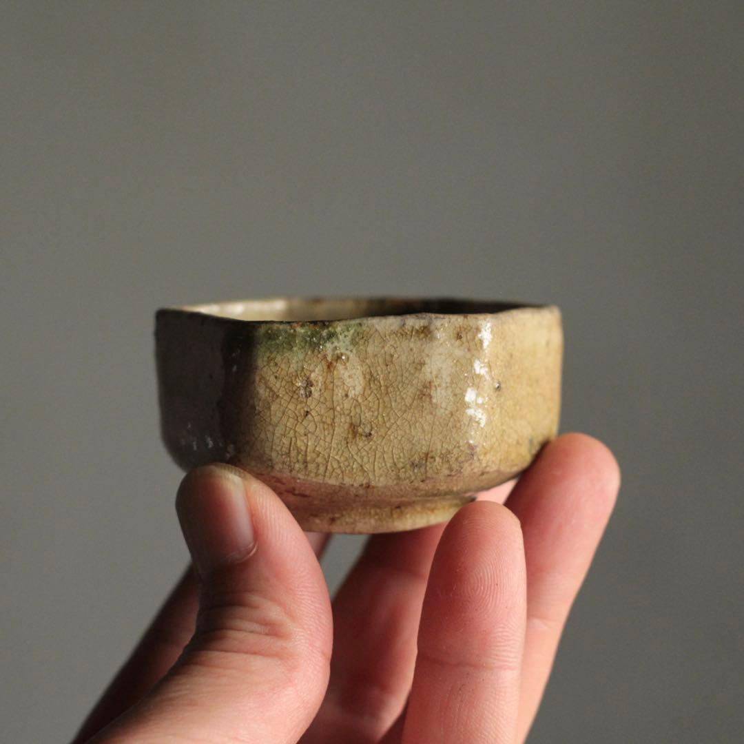 六角 平盃 酒器 盃 ぐい呑み 古美術 古道具 アンティーク