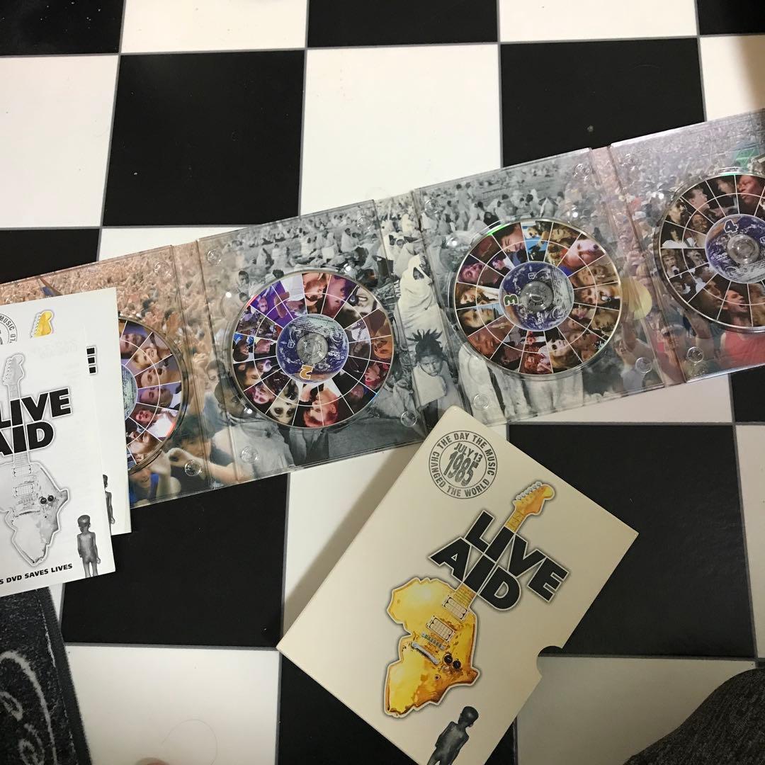 LIVE AIDライブエイドDVD