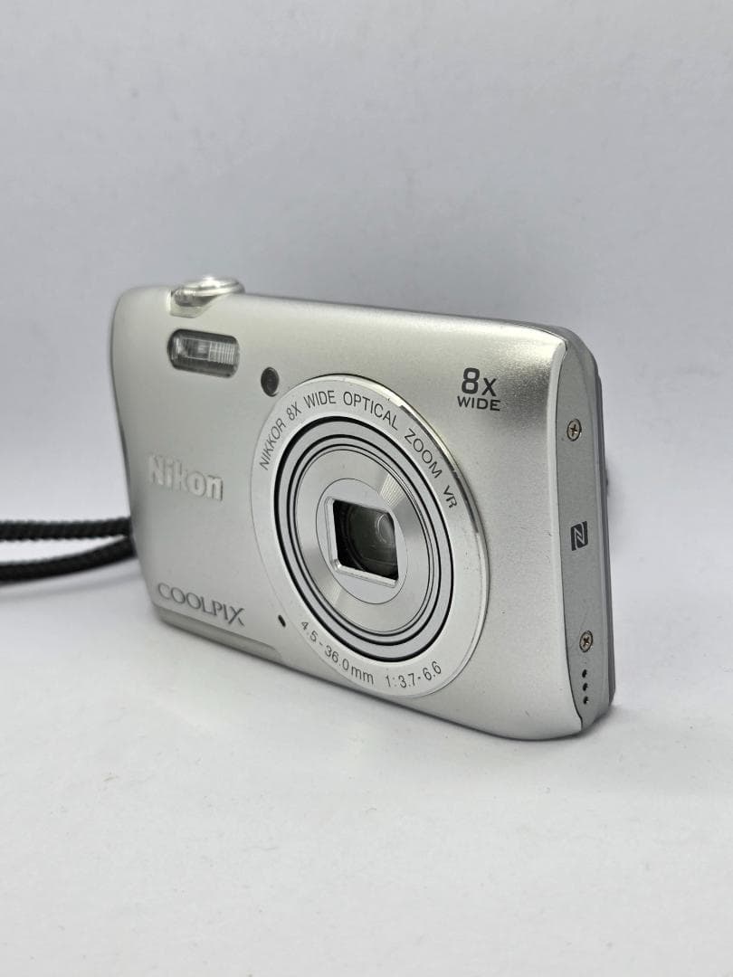 【スマホ転送OK】ニコン NIKON COOLPIX A300 シルバー
