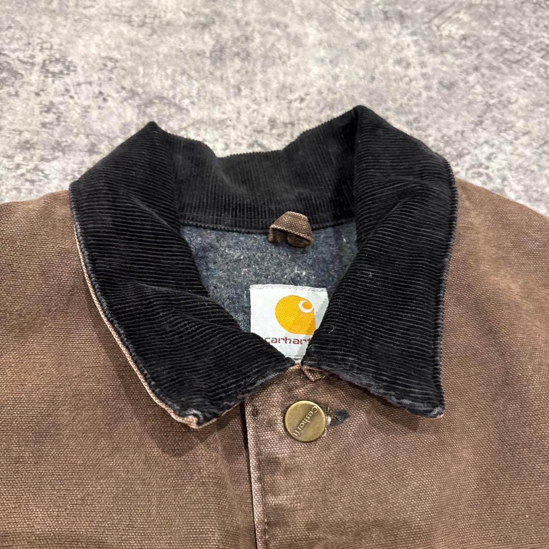 美品USA製 Carhartt ミシガンチョアコートOVY着◎