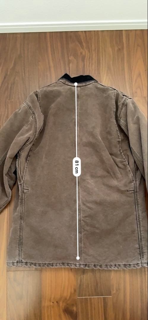 美品USA製 Carhartt ミシガンチョアコートOVY着◎