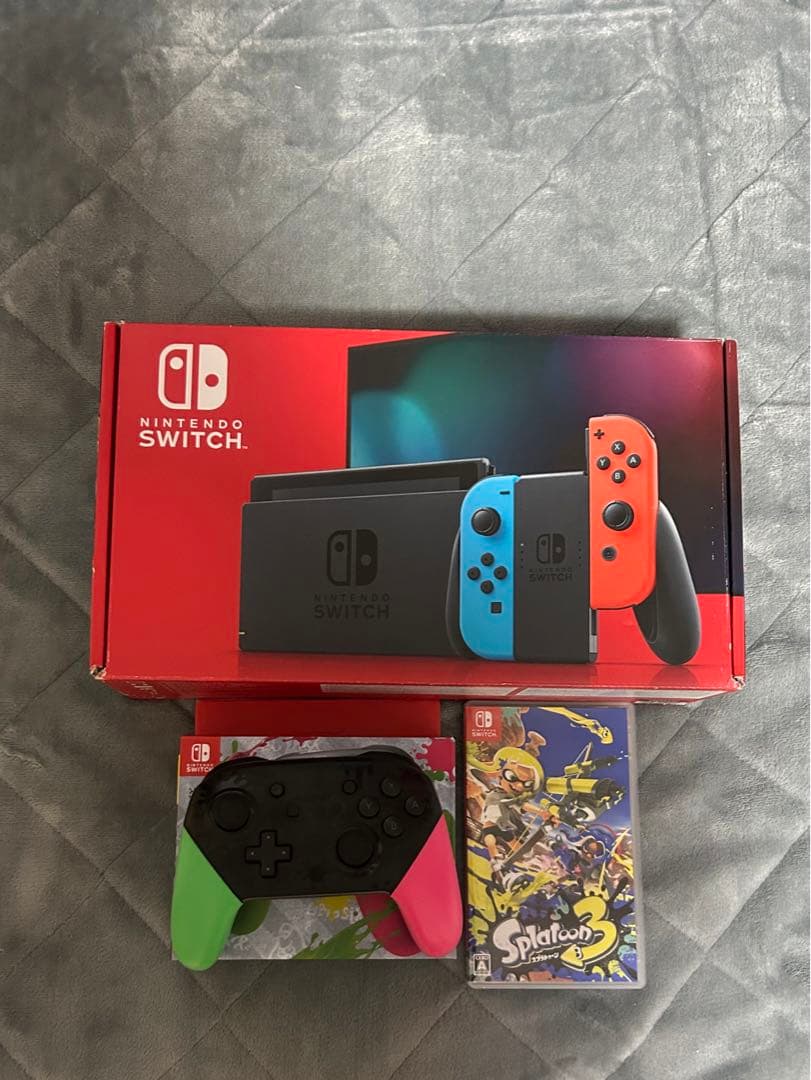 任天堂Switch 本体&プロコン&スプラ3