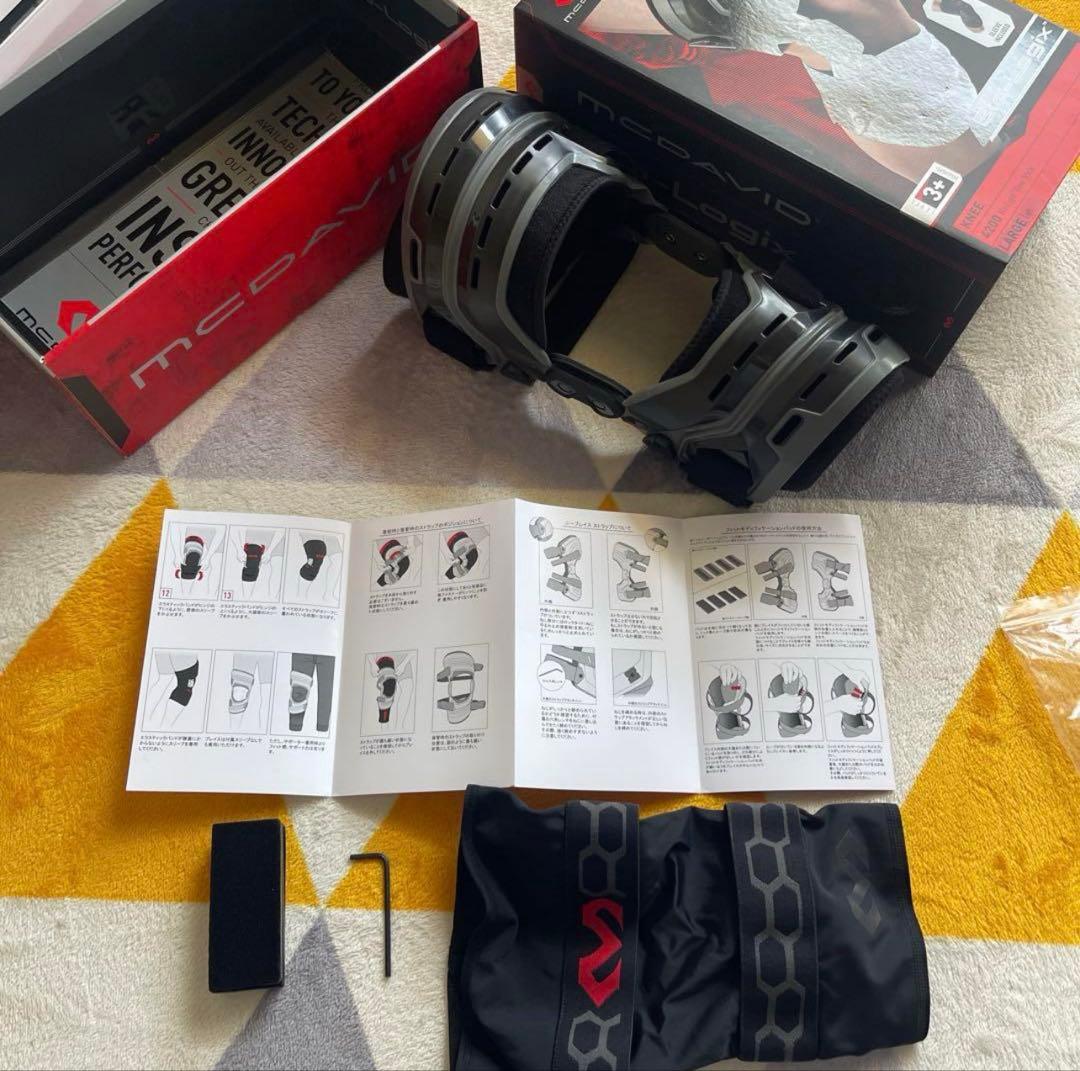 マクダビッド (McDavid) M4200左膝サポーターLサイズ 未使用