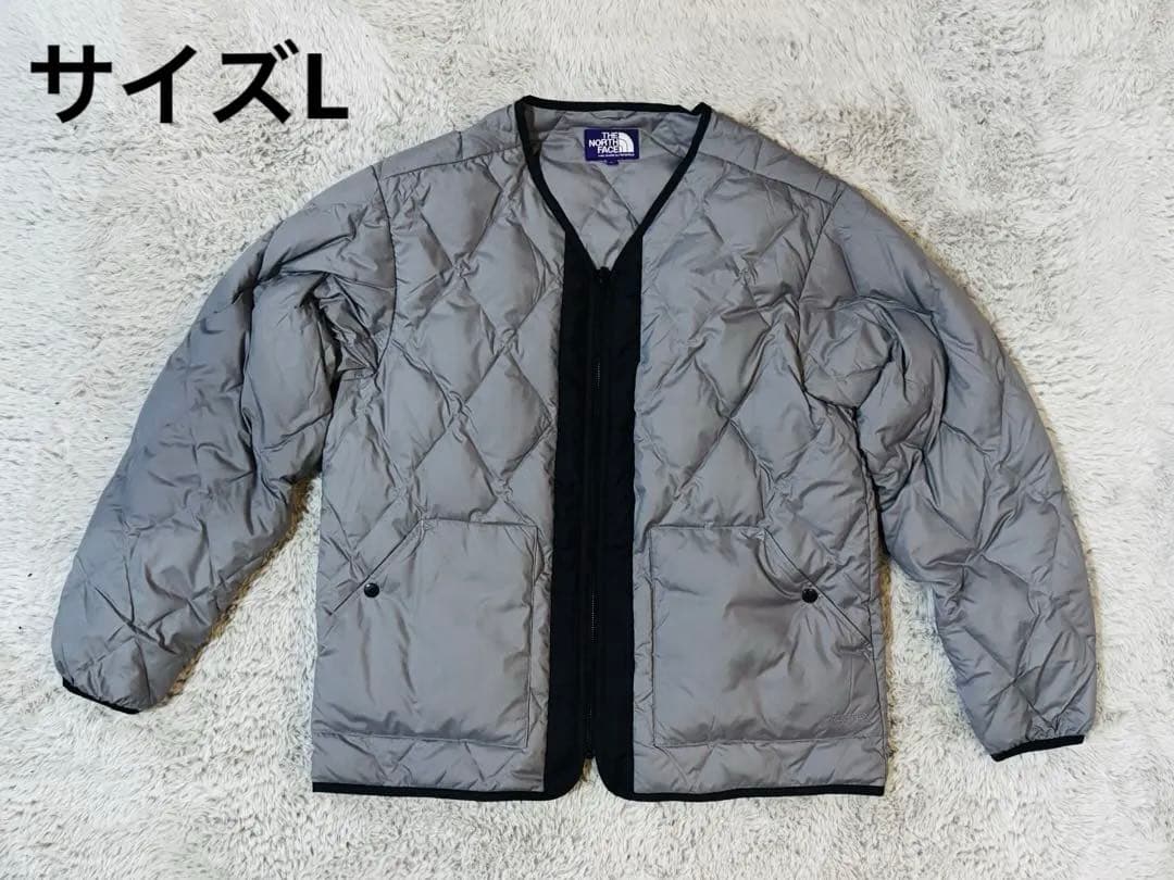 ノースフェイス パープルレーベル　ダウンカーディガン N25FA036 サイズL