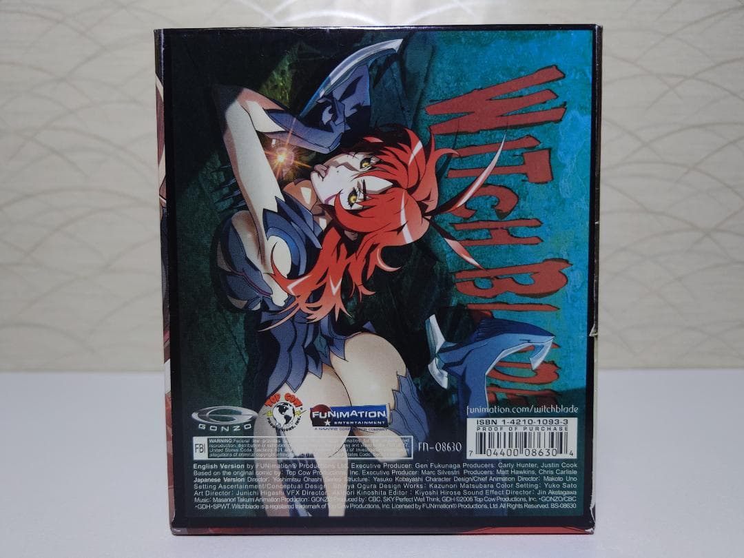 ウィッチブレイド　DVD　BOX 　北米版