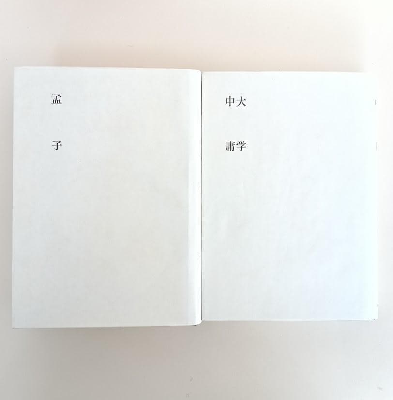 新釈漢文大系 2冊　新釈漢文大系 孟子　平成8年発行／新釈漢文大系 大学・中庸