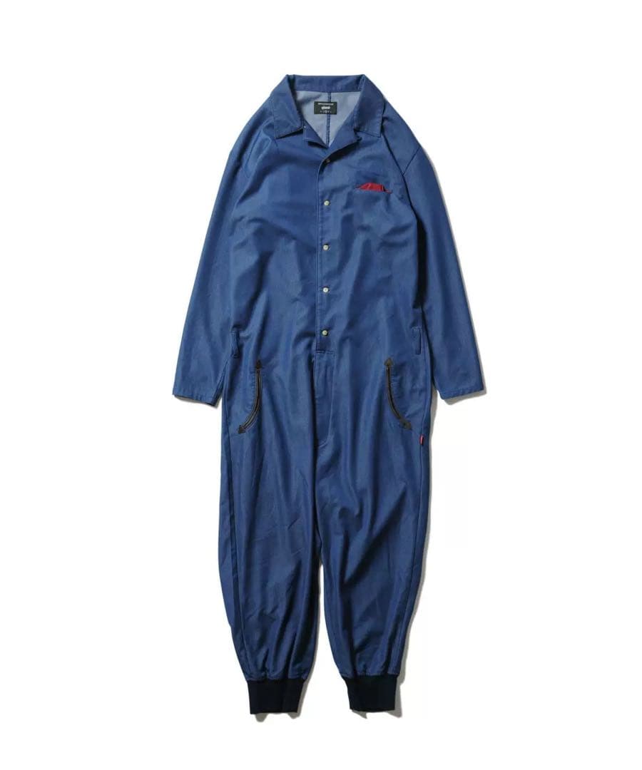 ラスト1点‼️ Glamb ー ライトジャンプスーツ インディゴ サイズ1