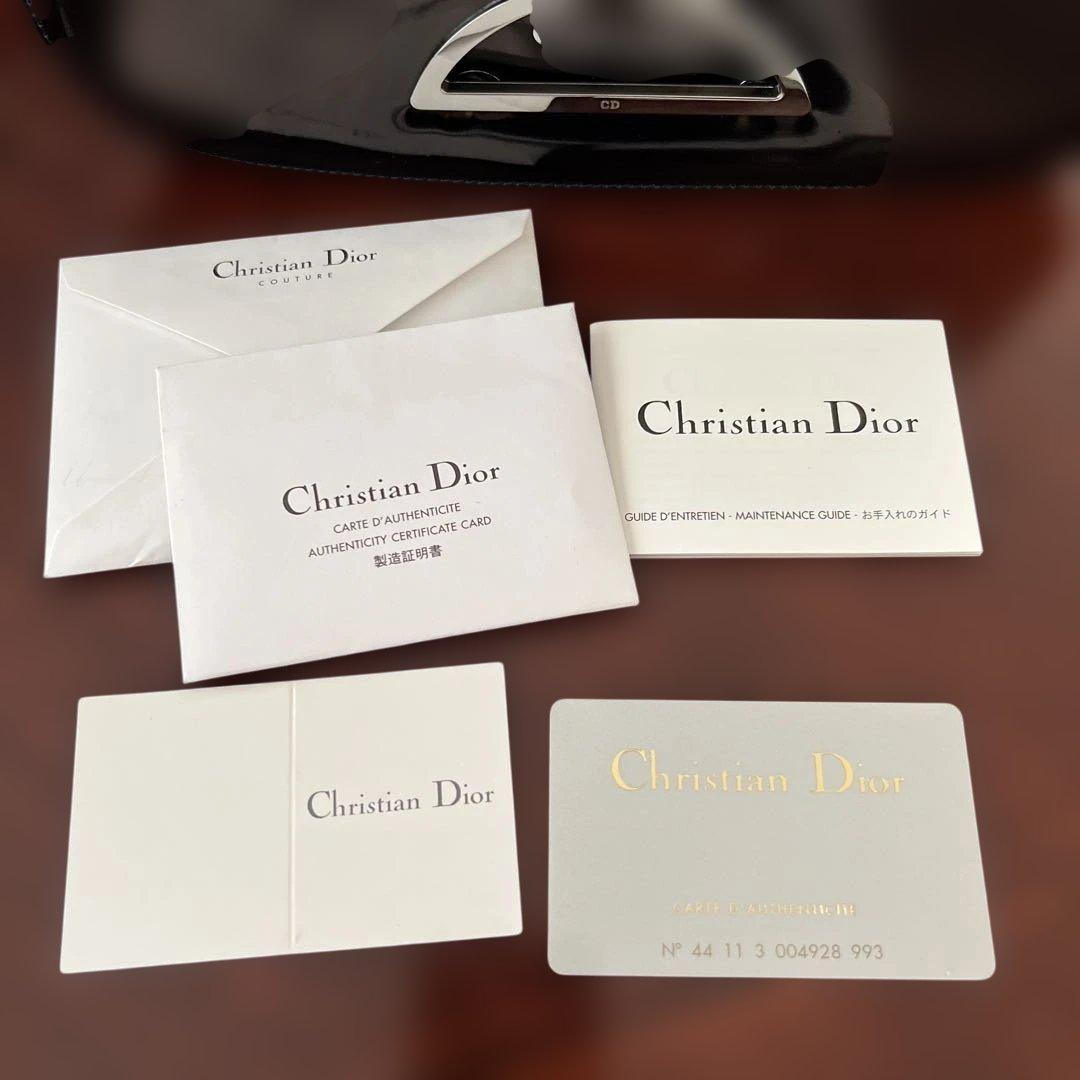 Christian Dior マリスパール ブラックエナメル⭐︎ヴィンテージ⭐︎